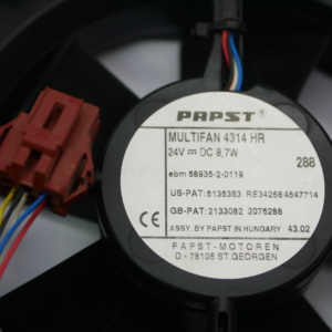 FAN PAPST 4314 HR  24 V DC      8-7 W   120 x 120 x 32mm